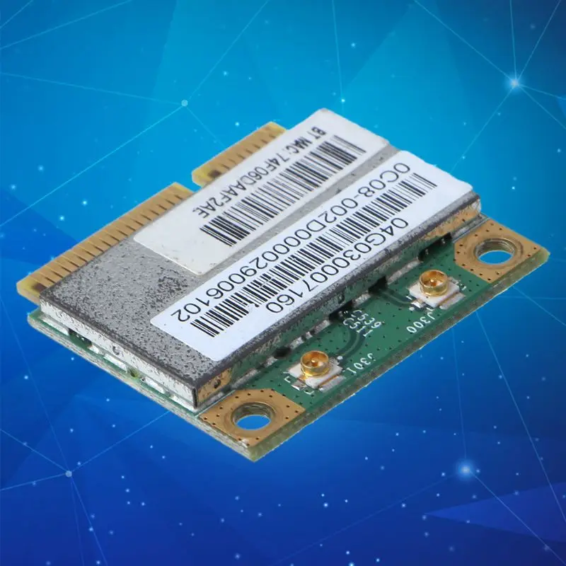 Adaptateur de carte réseau Wifi Half Mini Pci-e, bluetooth AW-NB047H, pour Broadcom BCM4313, livraison directe