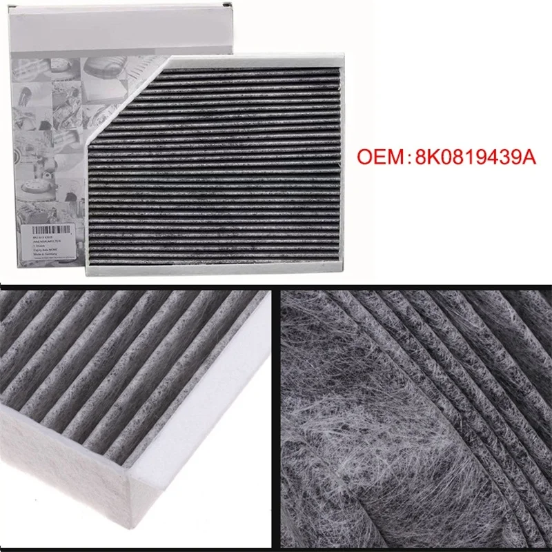 Cabin Filter Air Filter Oil Filter 4 Pcs For Audi A4 B8 2007-2016/ A5 8T 8F 2009-2017/Audi Q5 8R 2008-2019 Model 4Pcs Filter Set