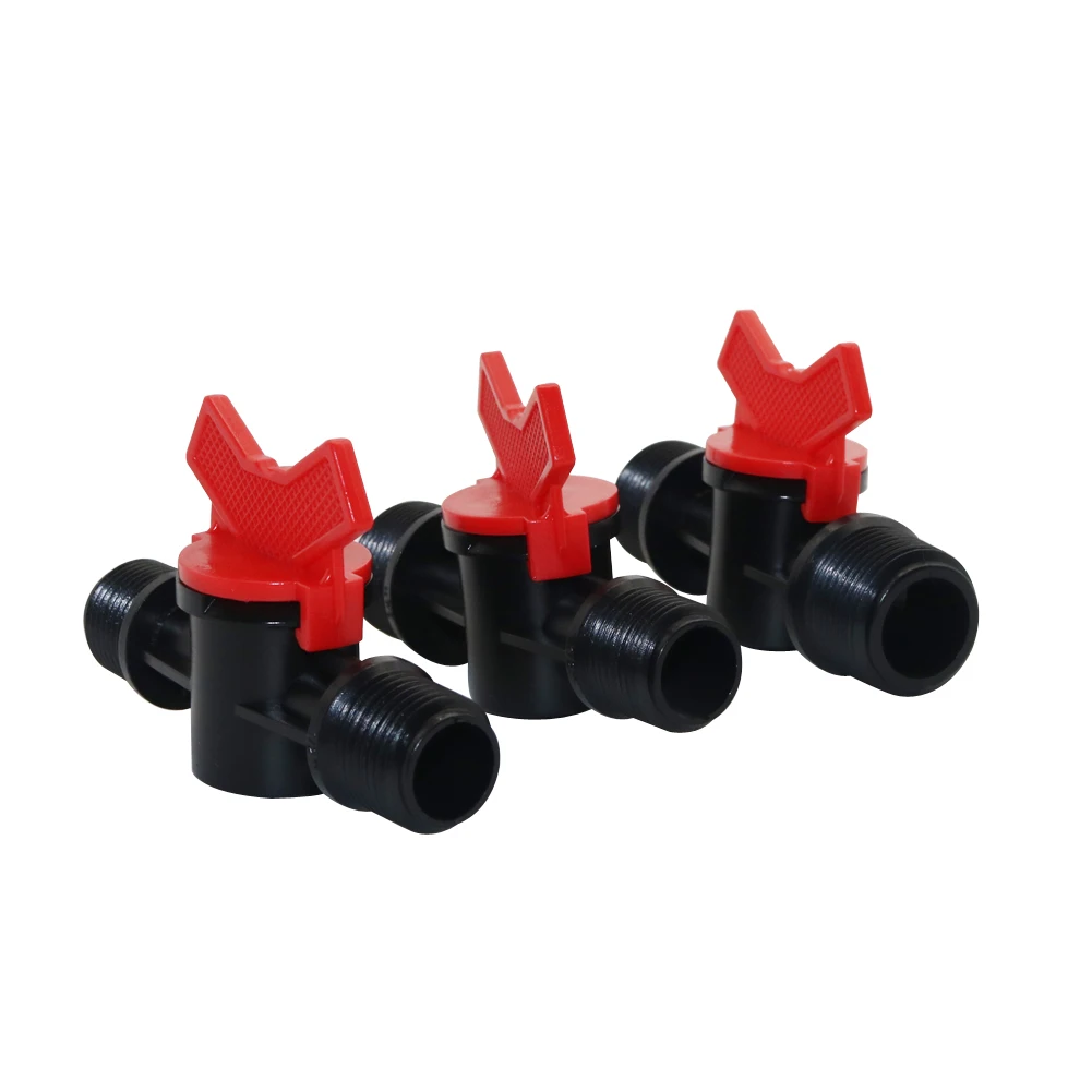 

4Pcs 1/2" 3/4" Male Thread Valve Water Flow Control Switch Irrigation System Water Tank Aquarium Bathroom Pipe Fittings Supplies