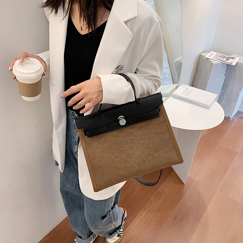 Fashion Canvas Women Handbags High Quality Ladies Small Shoulder Bag Designer Crossbody Bags for Women Casual Tote Messenger Bag