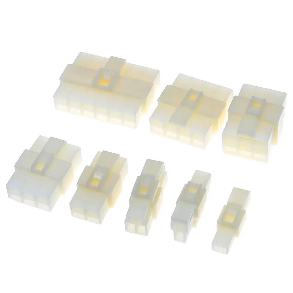 78Sets 6.3mm 1 2 3 4 6 8 9 12Pin Electrical Automotive Wire Connector Male Female Socket Plug and Header Crimp Wire Terminals