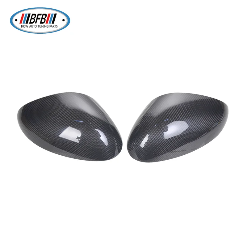 

BFB 2PCS Rear review Mirror cover Real dry Carbon add on style For Alfa Romeo Giulia 17-18