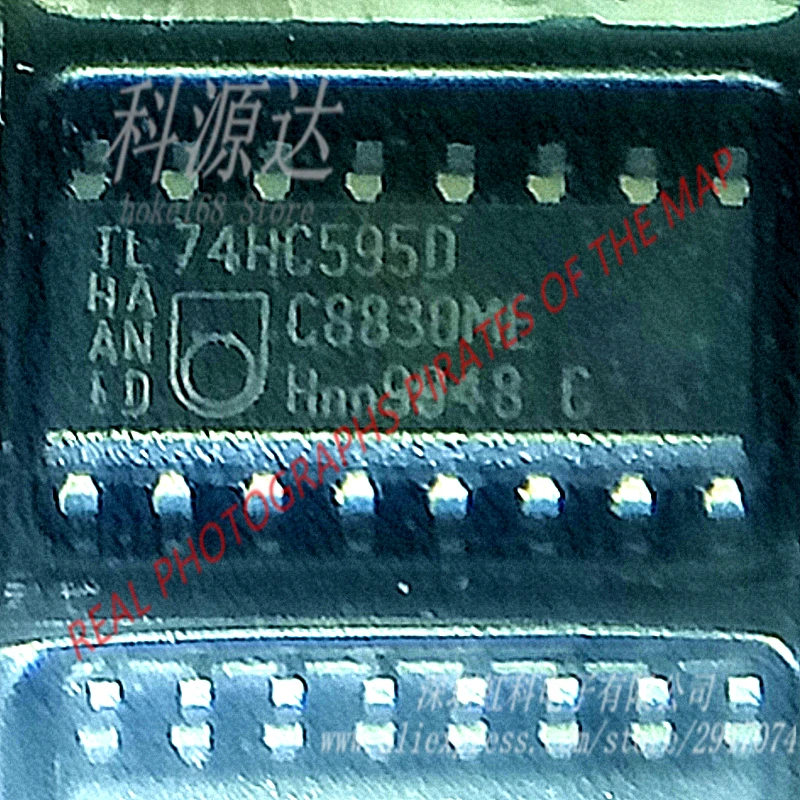 50 ピース/ロット 74HC595D SOIC16 在庫