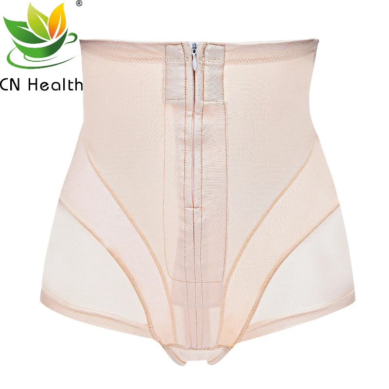 

CN Health Zipper high-waist postpartum belly-up and stomach-lifting hip shaping pants slimming body shaper free shipping