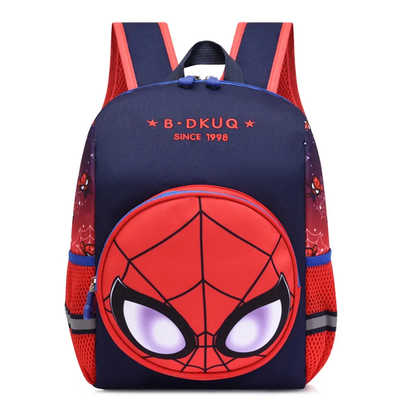 Marvel Cartoon Baby Kinder Spiderman Rucksack Taschen Für Jungen Kapitän Amerika Handtaschen Kinder Nette Eisen Mann Schulter Pakete Geschenk