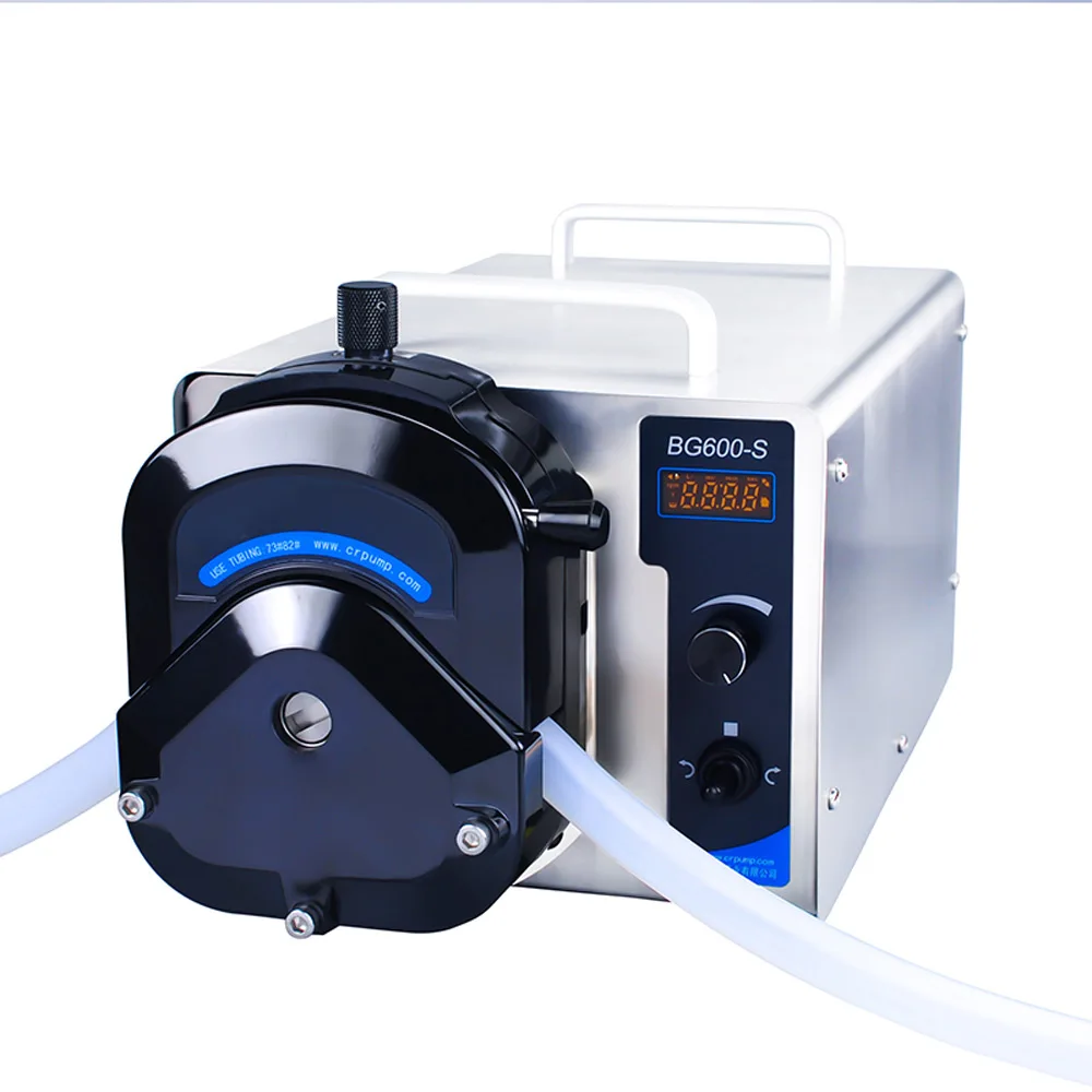 

Big Flow Liquid Metering Transfer Peristaltic dosing Pump Additive grinding aid peristaltic pump BG600-S