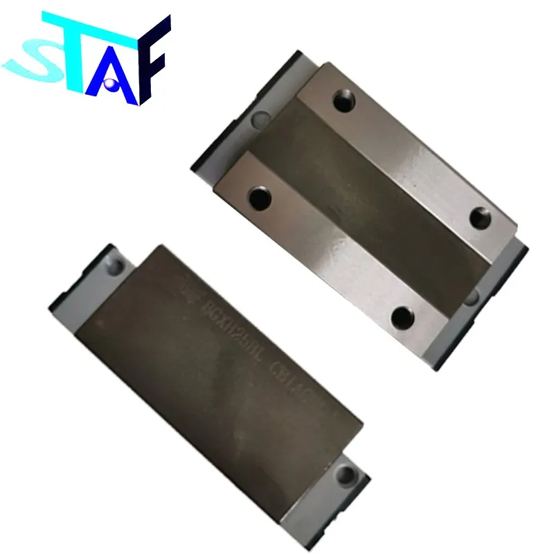 

2pcs original Taiwan STAF linear guide block BGXH25BL CNC router linear rail slider carriage H25BL