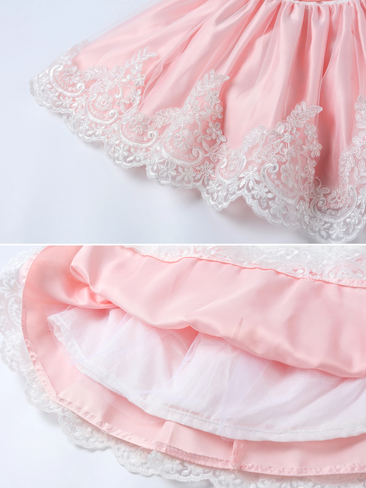 LZH Baby Mädchen Kleid Neugeborene Kleidung Prinzessin Kleid + Kopfbedeckung Für Kleinkind Geburtstag Hochzeit Taufe Kleinkind Party Weihnachten Kleid – Detail 17