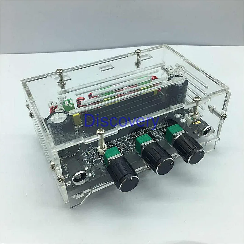 

XH-M574 Crystal Shell High Power 2.1 Channel TPA3116D2 Digital Power Amplifier Board 80W+80W+100W