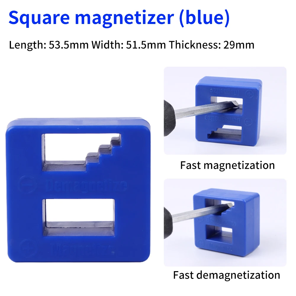 LUXIANZI-Ferramenta Desmagnetizadora Magnética para Chave De Fenda, Broca, Degausser De Dupla Utilização, Dispositivo Magnético Forte