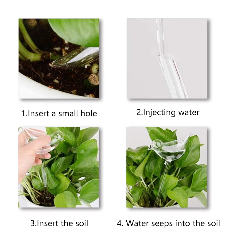 Sistema de riego automático por goteo, riego automático de plantas, flores, jardinería interior, botella de agua para el hogar, invernadero para el