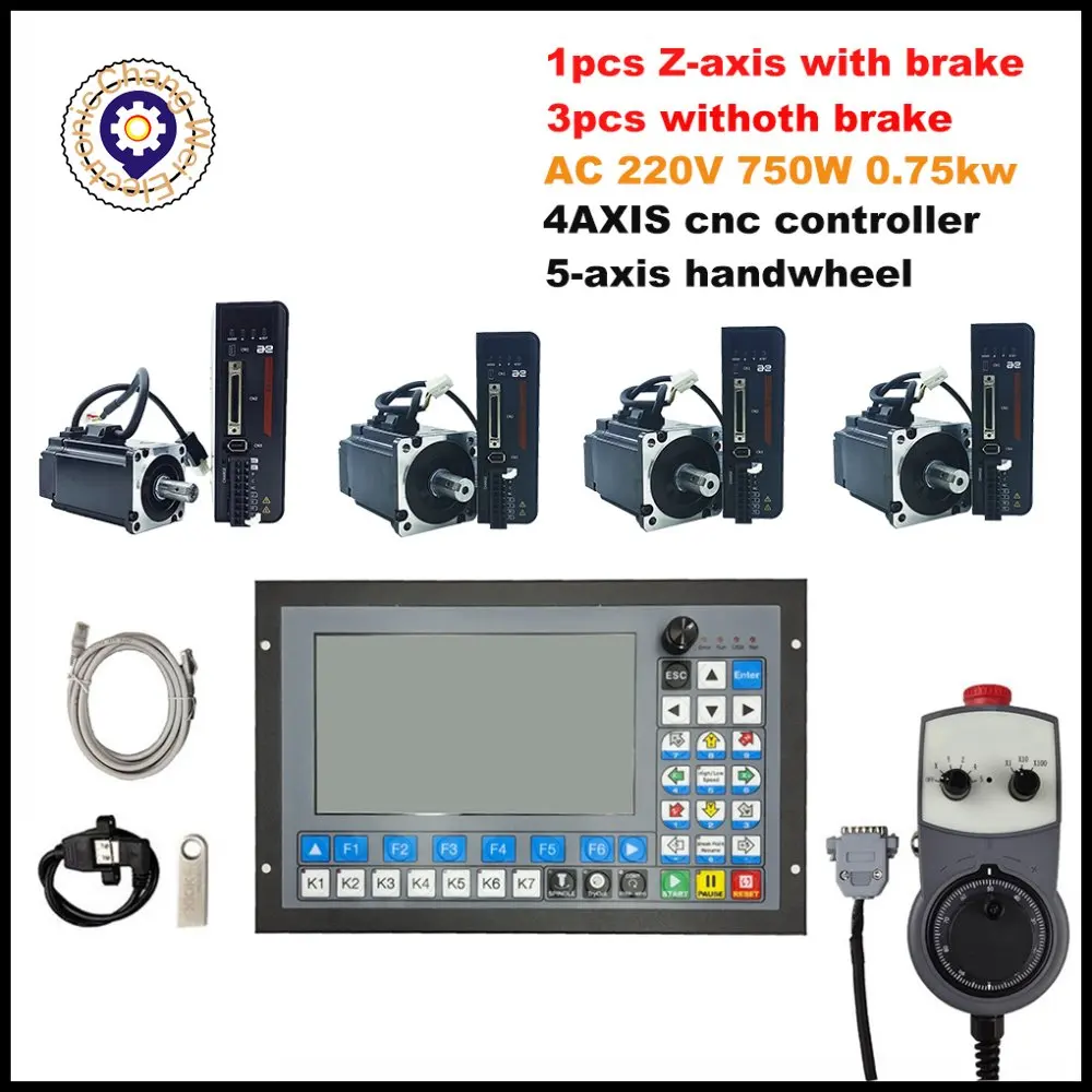 

DDCS-EXPERT 4 Axis CNC Standalone Offline Controller Support Close-loop Stepper/ATC Controller Replace DDCSV3.1