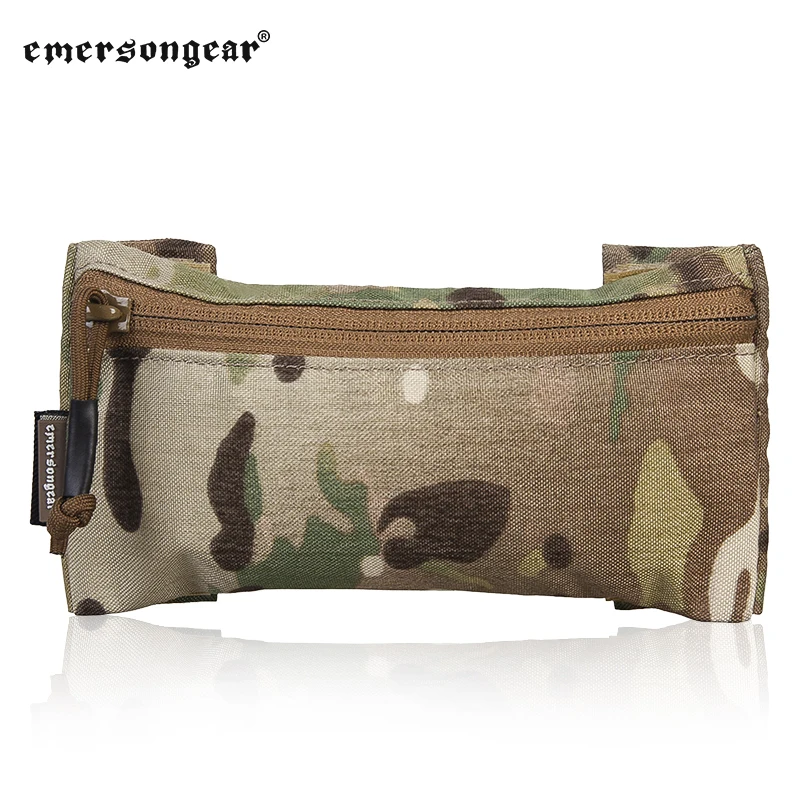 Emersongear Tactical 180x100mm Flat Pouch Pocket Purposed Bag Loop Hoop Airsoft Hunting Hiking Outdoor Portable Nylon Panel