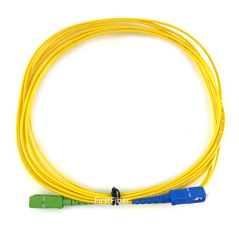 SC APC/SC UPC fiber Optical Patch Cord Fiber Optic Patch Cable Single Mode Jumper G657A 1m 2m 3m