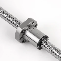 C5 SFU1605 Ballscrew Ballnut Ball Screw RM 1605 End Machined CNC 250mm 300 350 400 450 500 600 650 700 900 1000 1200 1500 2000mm