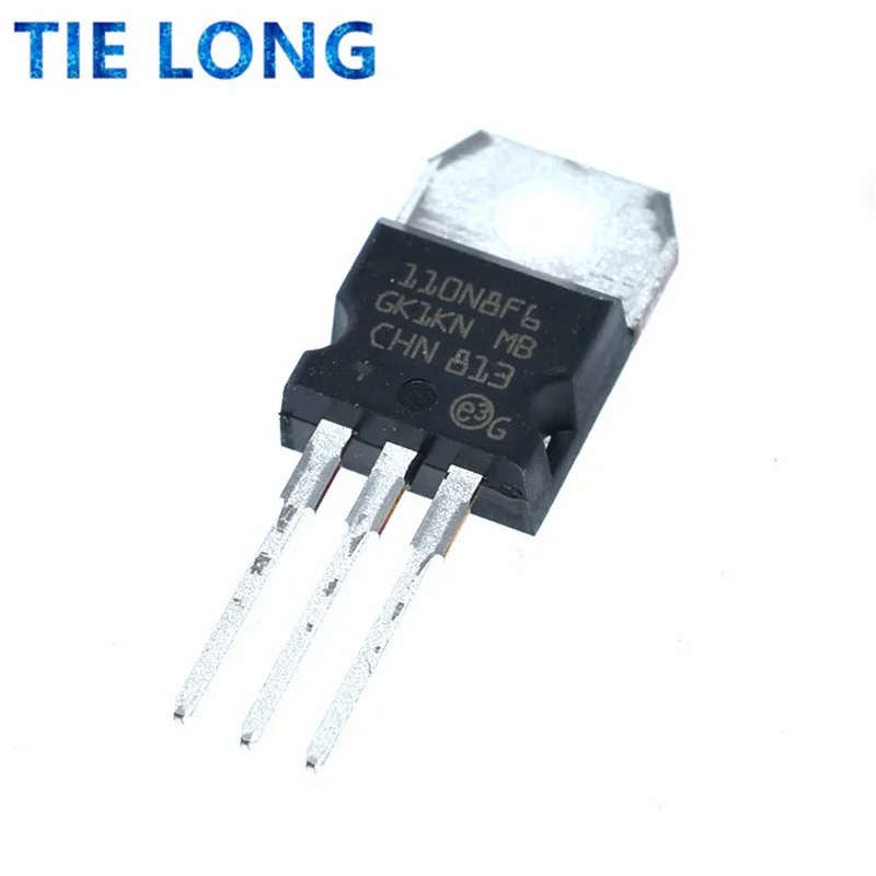 10pcs/lot STP110N8F6 110N8F6 TO-220 Field effect transistor