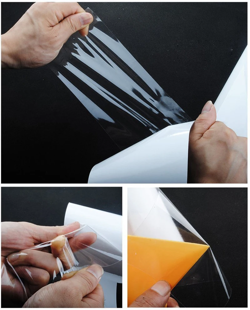 10/15/20cmX4M Auto Schutz Film Aufkleber Stoßstange Haube Farbe Schutz Film Vinyl Klar Transparent abziehbilder Zubehör – Detail 6