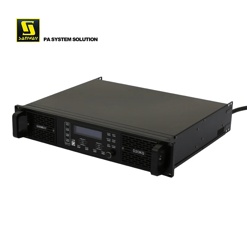 D20KQ 4 Channels Digital Switching DSP Power Amplifier FP20000Q