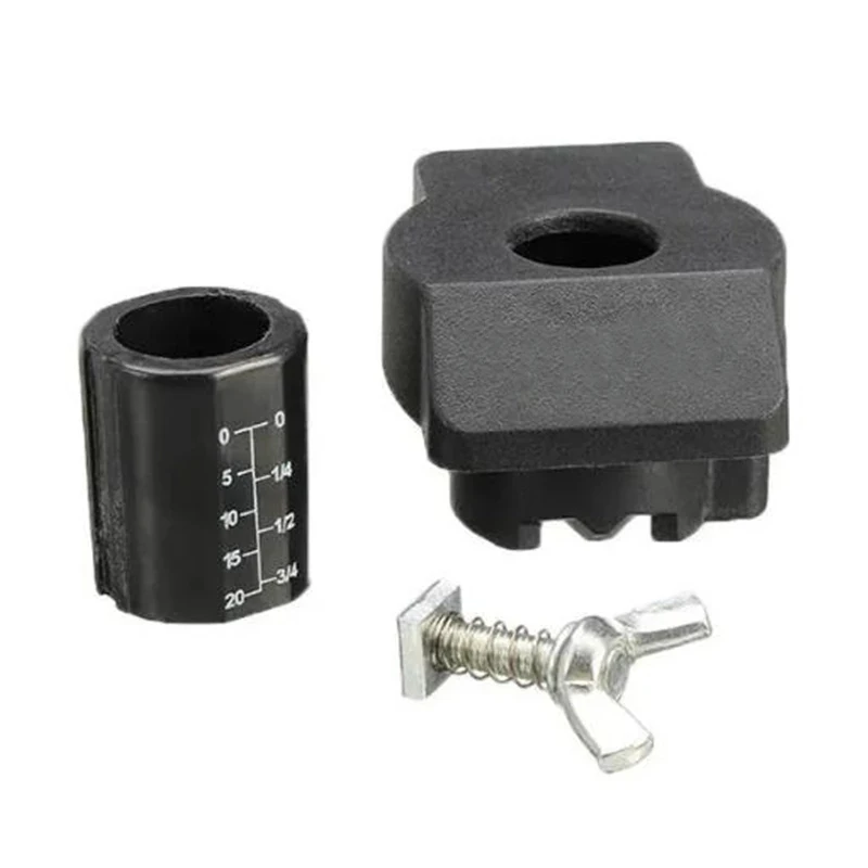 Sanding and Grinding Guide Attachment Locator Positioner for Rotary Dremel Tool Drill Adapter Woodworking Accessories