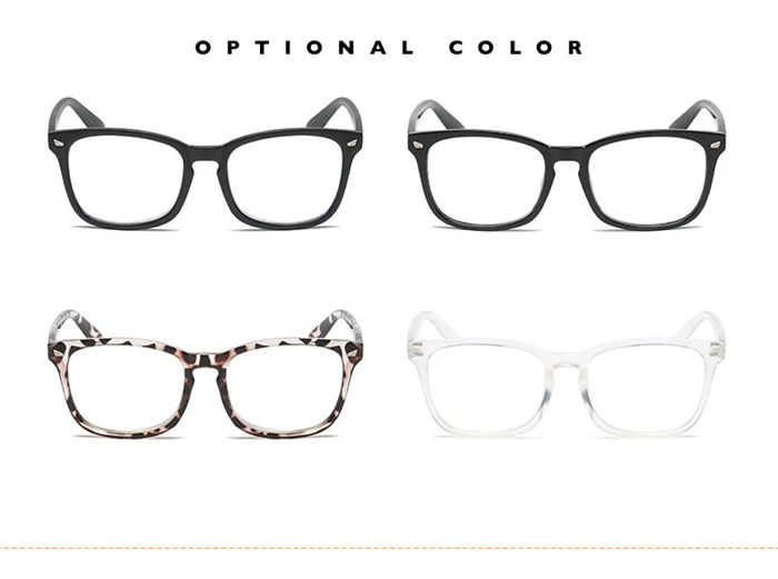 +1,0 +1,5 +2,0 +2,5 bis +4,0 Nieten, quadratisch, blaues Licht blockierende Weitsichtigkeitsbrille für ältere Menschen, Vintage-Hyperopiebrille – Detail 4