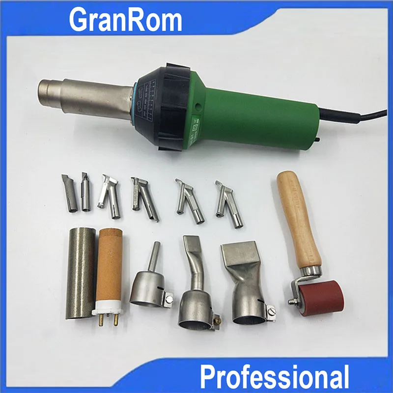 

Professional 1600W Plastic Welding Gun Hot Air Soldering Tools Vinyl Floor Welding Gun Heat Gun Overlap Hot Blast Torch