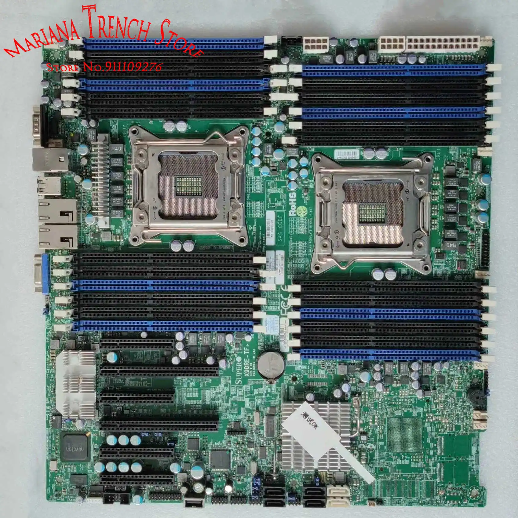 

X9DRE-TF + для материнской платы Supermicro LGA2011 E5-2600 V1/ V2 семейство ECC DDR3 2x16 PCI-E 3,0 и 4x8 PCI-E 3,0