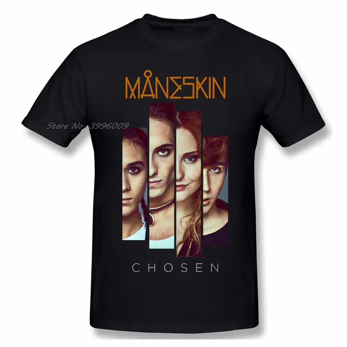 New Collection Design Maneskin Italian Rock Band From Rome, Consisting Of Vocalist Damiano David, Ba T shirt man T Shirt