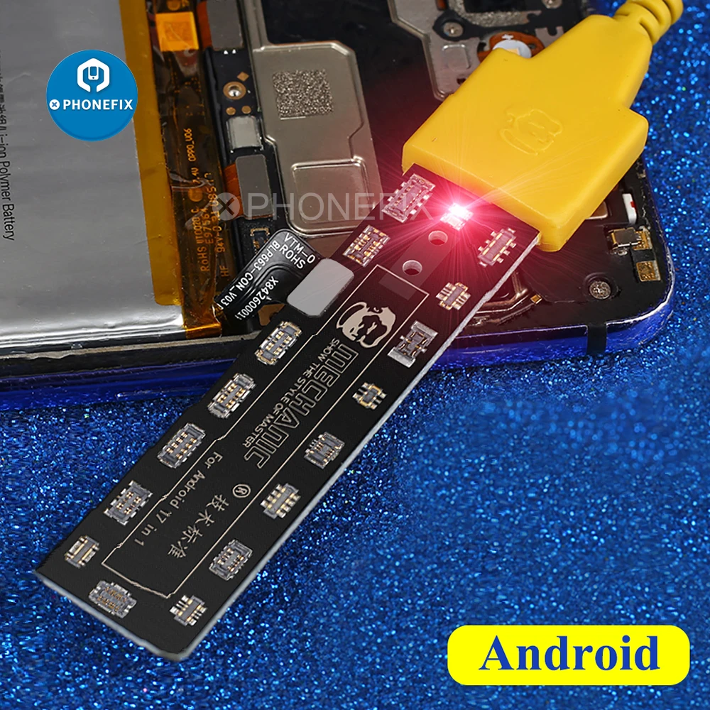 Placa de ativação + carregador de bateria para iphone, ap07, ad07, iphone 5-11pro max, android