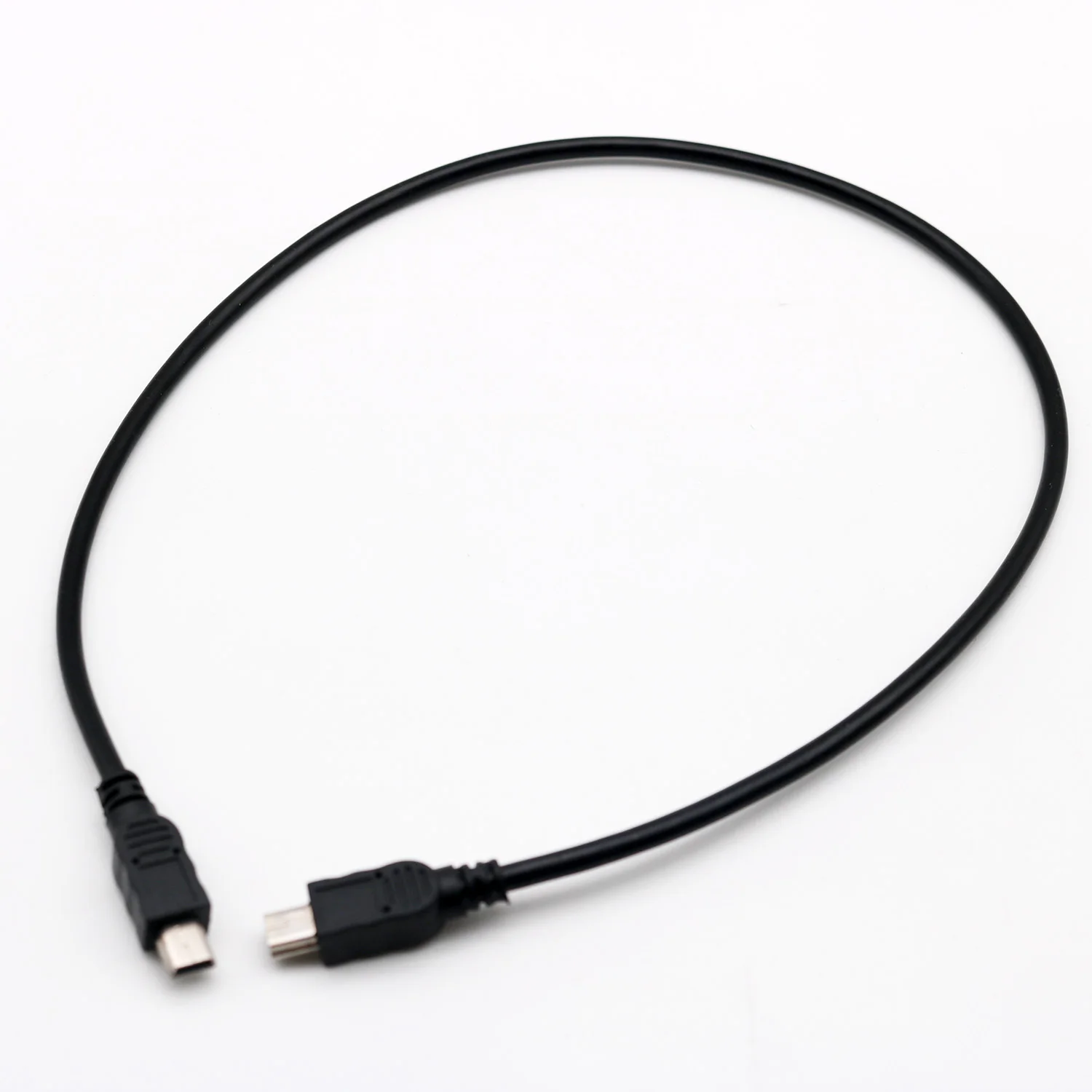 1pc USB Mini 5 Pin Male to Mini USB 5 Pin Male Extention Adapter Cord M/M Cable 50cm