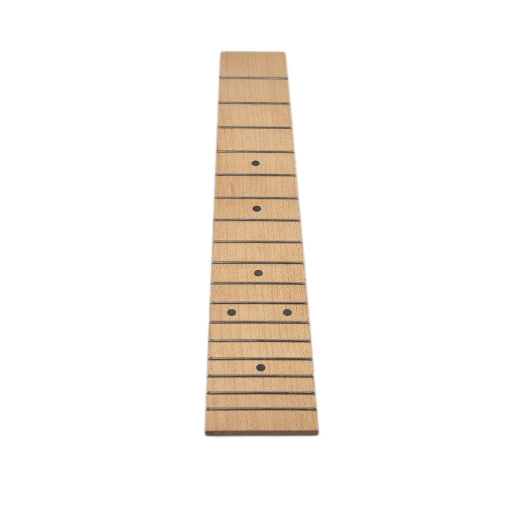 

NAOMI Maple Wood Ukulele Fretboard 17 Frets Ukulele Fingerboard Ukulele Parts Accessories Diy Replacement