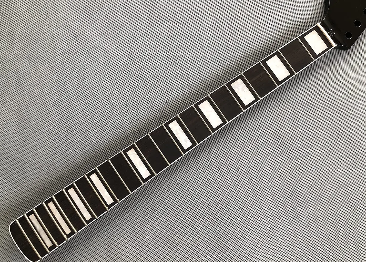 Reverse head Electric guitar neck 22 frets 25.5inch Maple Rosewood fingerboard Black Glossy