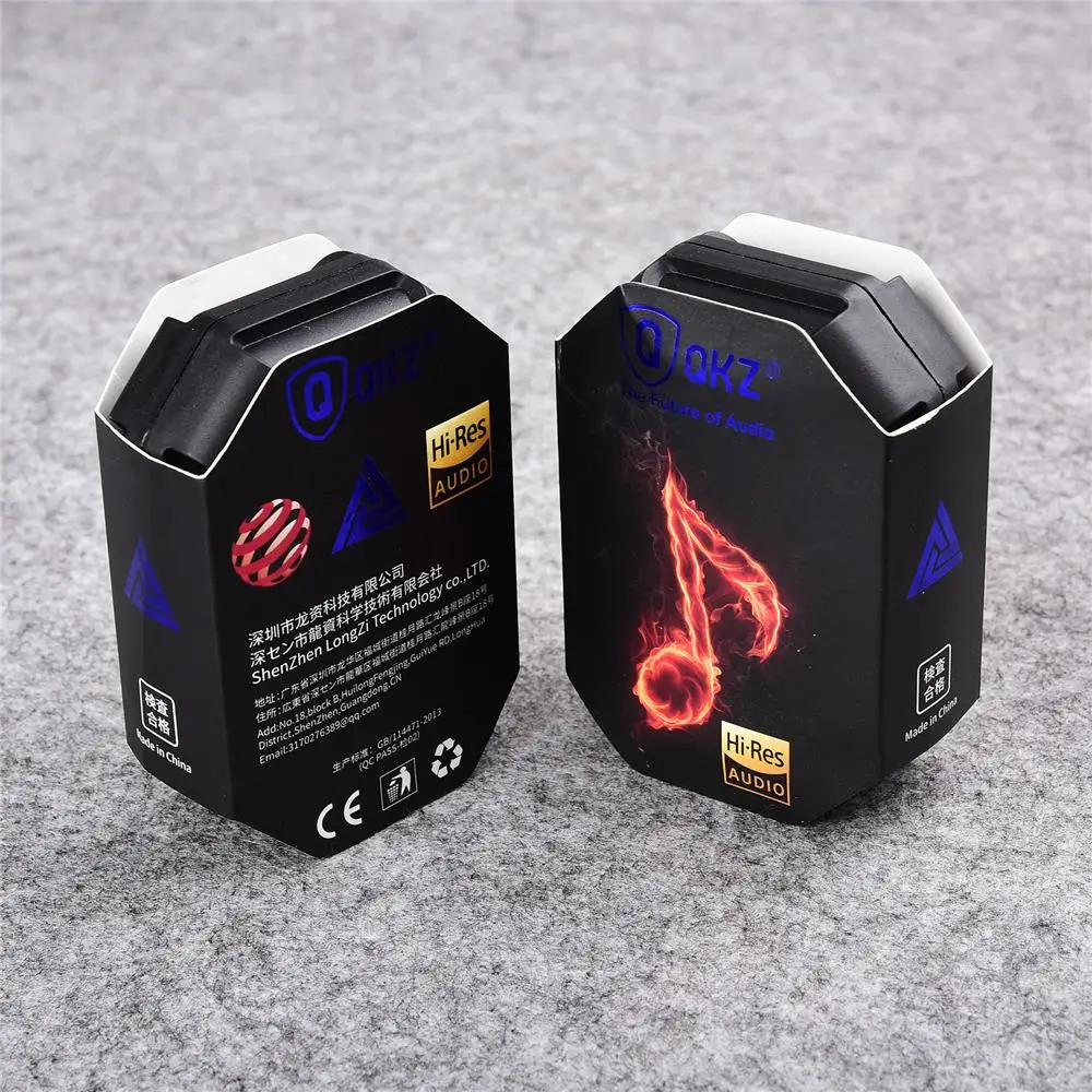 QKZ AK6 ATES ATE ATR HD9 Driver In rame HiFi Sport cuffie In Ear auricolare per correre con microfono cuffie Gmaer musica auricolari