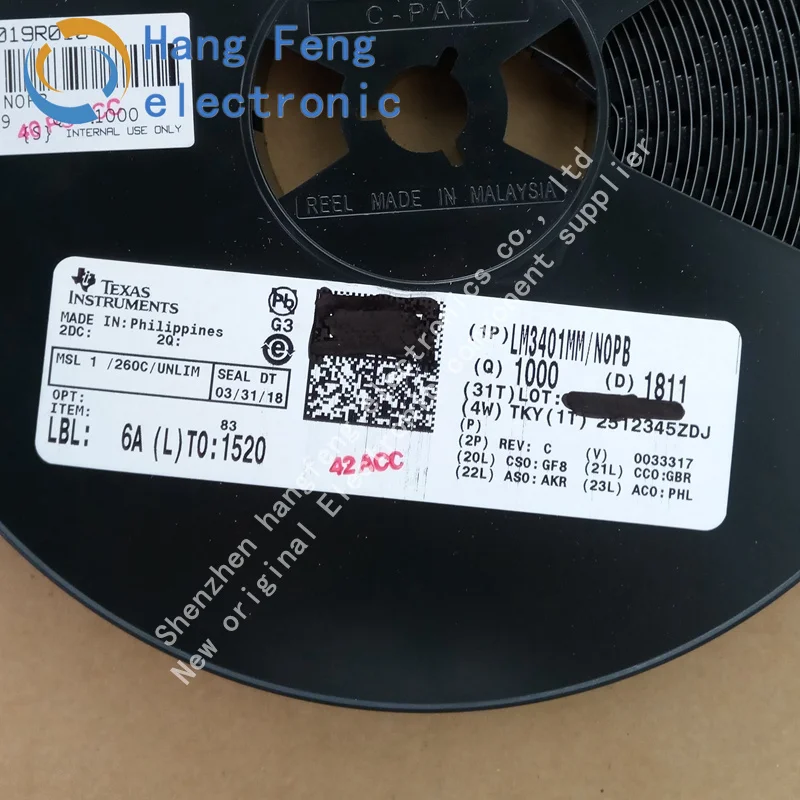 5PCS LM3401MM LM3401 LM3401MMX PFET Controller Mark SNHB MSOP8 New original LM3401MM/NOPB