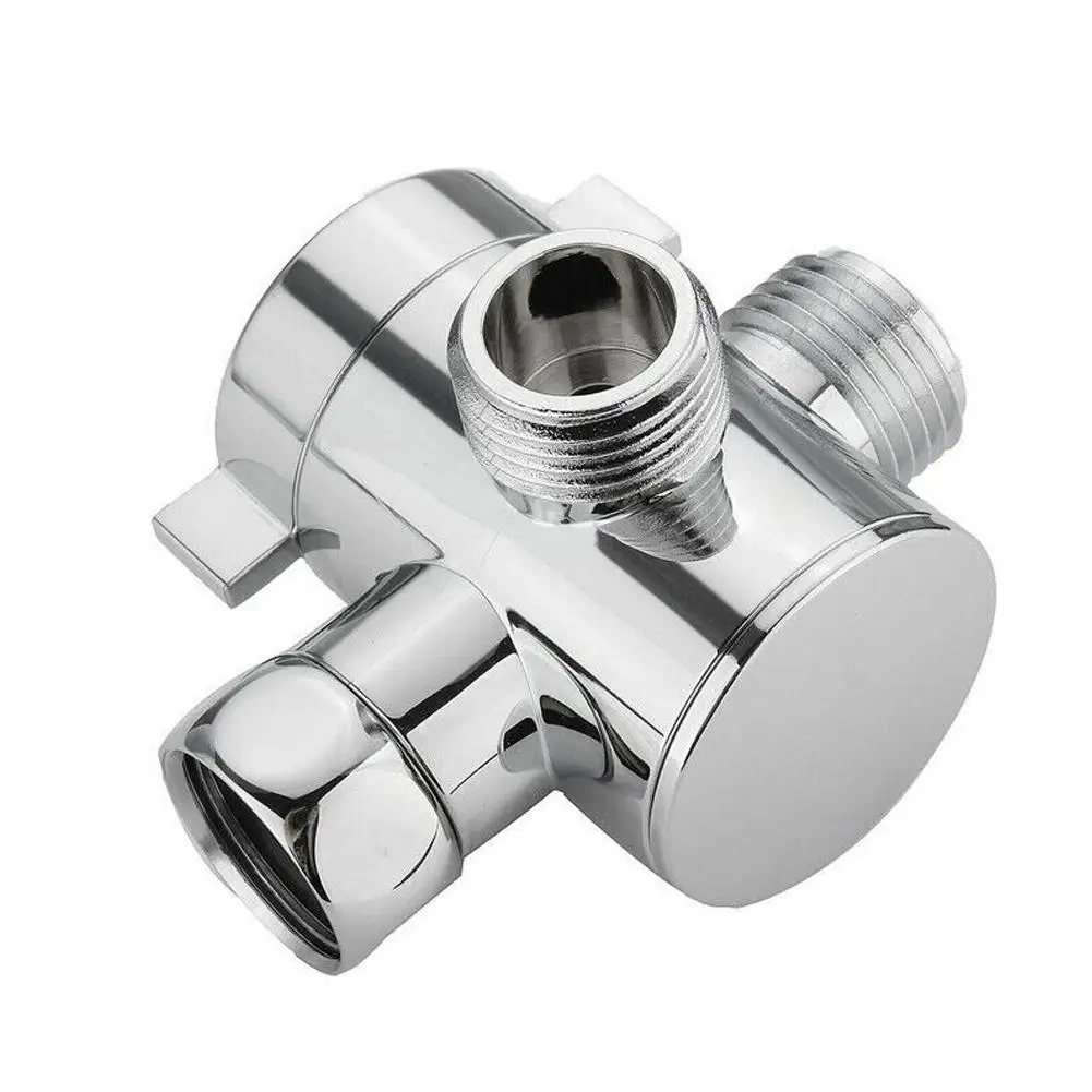Multi Função T-Adaptador para WC, 3 Way Shower Head, Válvula Faucet Desvio, Acessório do banheiro, G1, 2 "Valve, Adaptador Bidé, Sw U5J4