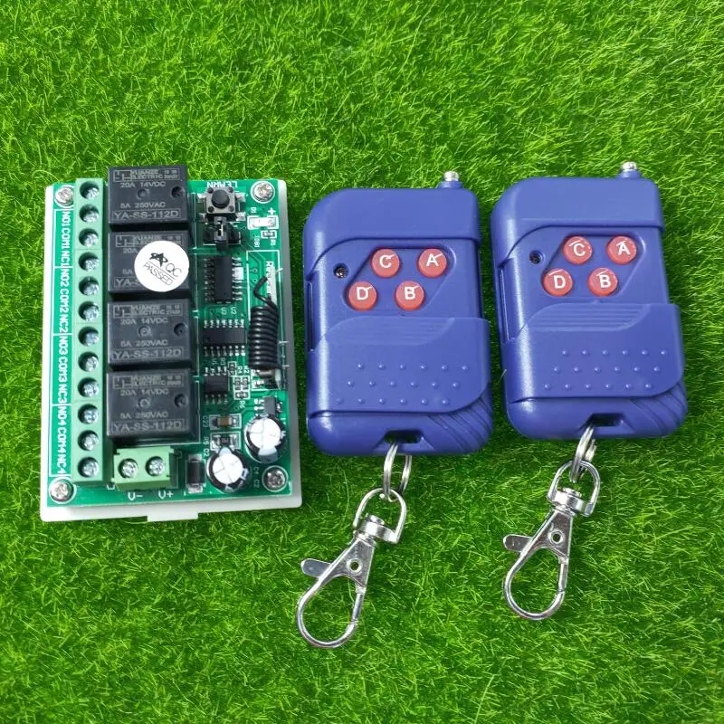 433Mhz Dc 12V 10A 4…