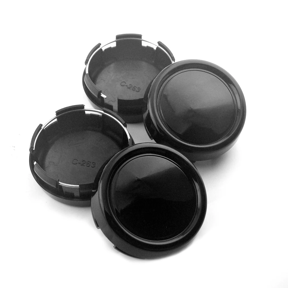 4pcs 79mm 73mm Car Wheel Center Hub Caps For Rims For RS3   RZ DF Sliver Dust-proof For Auto Alloy Wheels