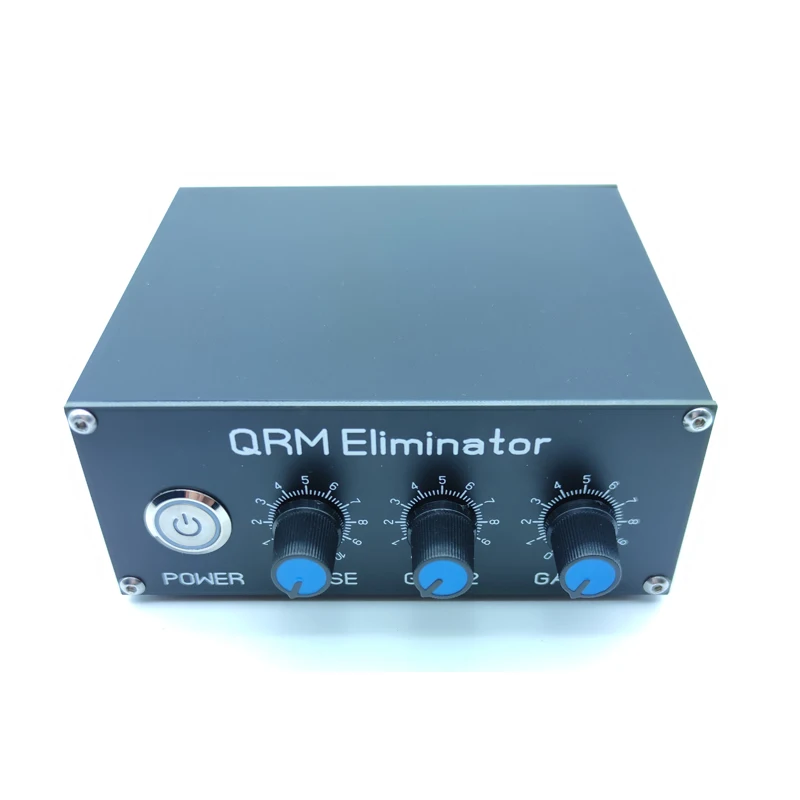 Zmontowany Eliminator QRM x-phase (1-30 MHz) pasma HF SO-239 złącza + obudowa