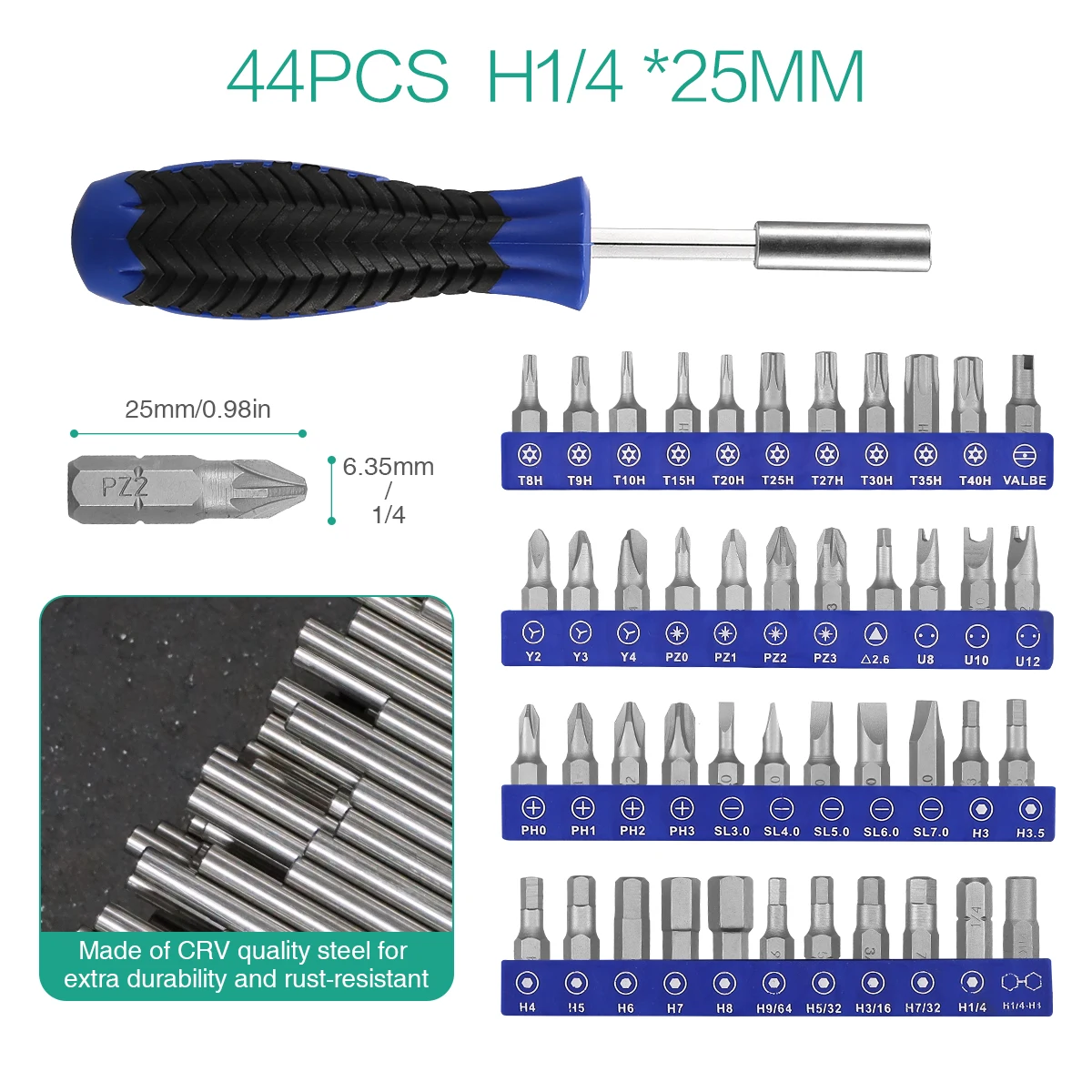 172 In 1 Precision Screwdriver Set Magnetic Screw Driver Torx Hex Bits Portable Multitools PC Phone Repair Hand Tool Kits