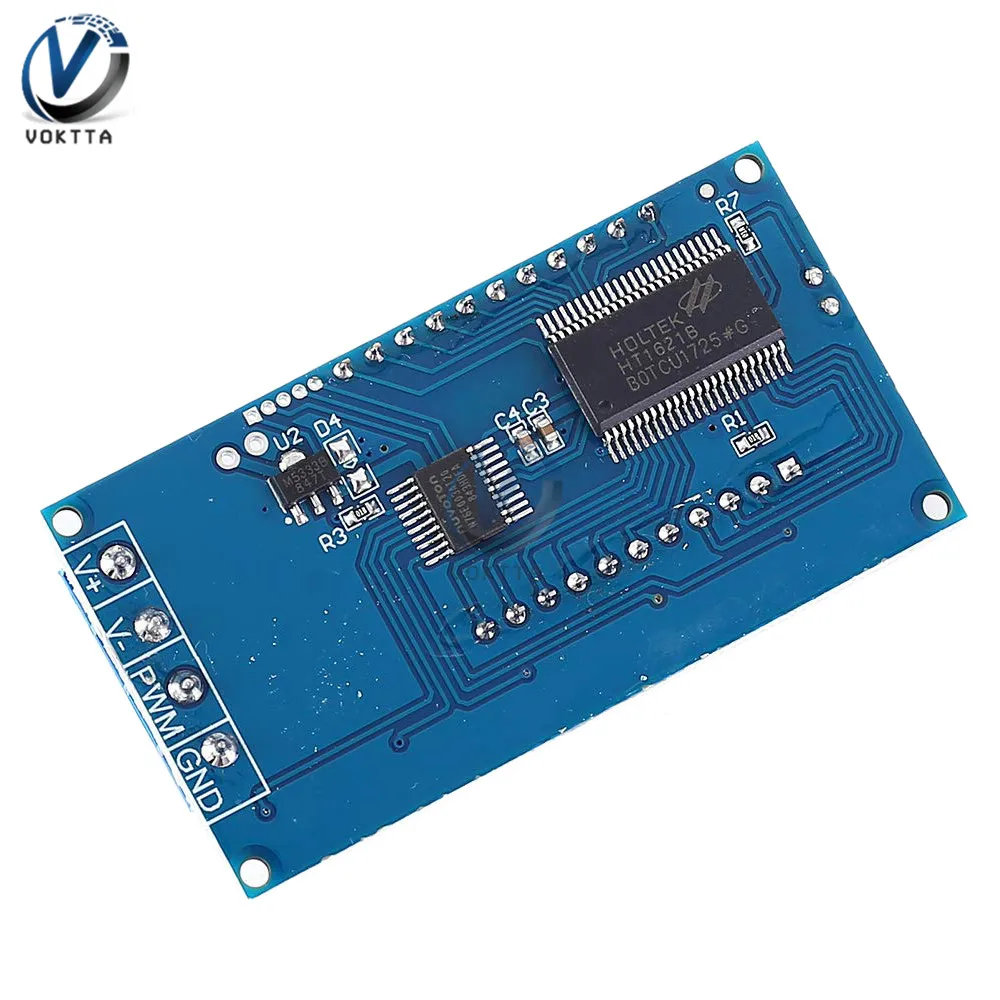 3.3 -30V PWM Pulse Number Frequency Duty Cycle Adjustable Signal Generator Module LCD Display Square Wave Rectangular Wave