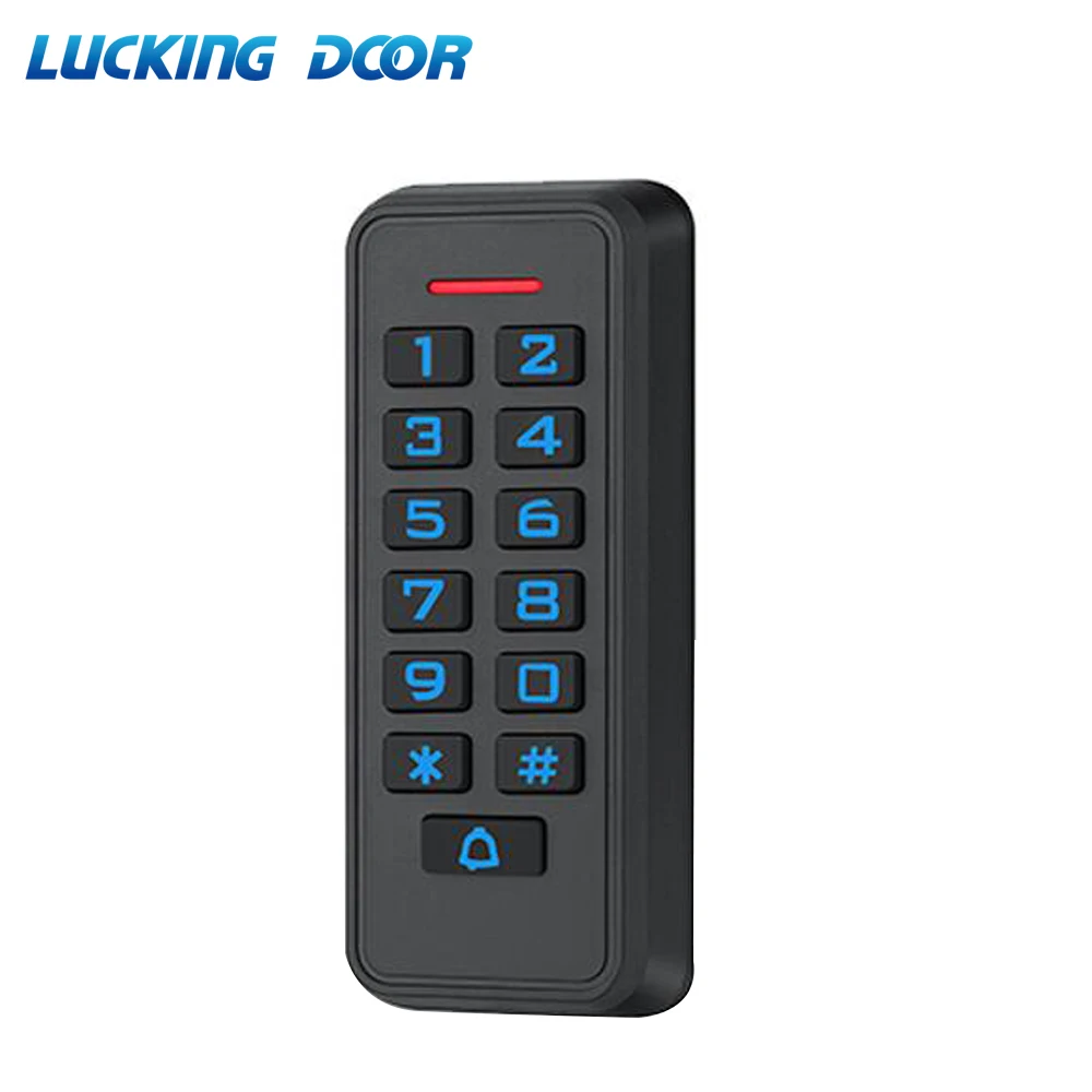 Waterproof Keypad Door lock  RFID Card Door Entry Backlight WG26 input output Access Control Standalone access control Keypad