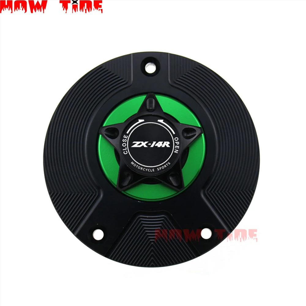 

ZX 14R Gas Fuel Tank Cap for KAWASAKI ZX-14R NINJA 2006-2016 Motorcycle Accessories CNC Cover