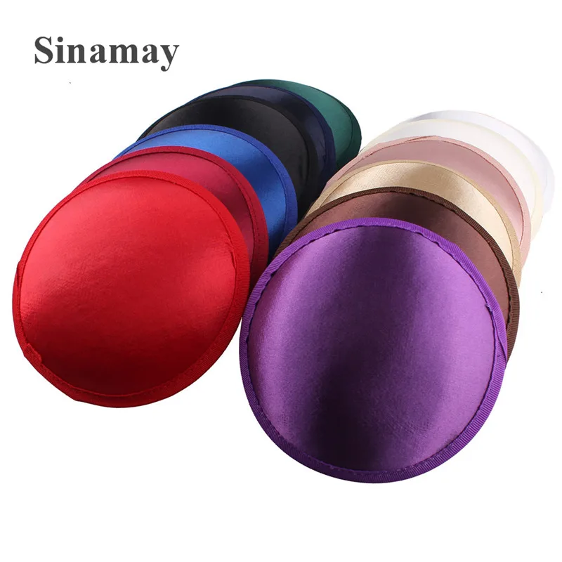 

Fascinator Bases New Satin 13 CM For Women Wedding Party Fascinator Hat DIY Hair Accessories Elegant Ladies Handmade 24Pcs/Lot