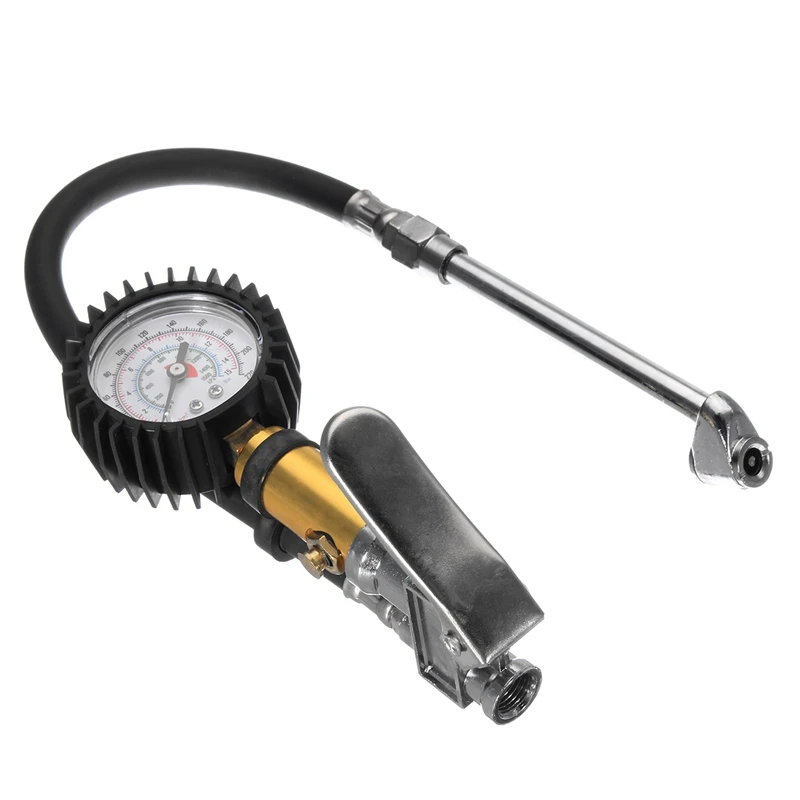 Tire Pressure Gauge Inflator Digital Tire Inflator Deflator 220 PSI for SUV Bike RV Motorcycle Car Truck