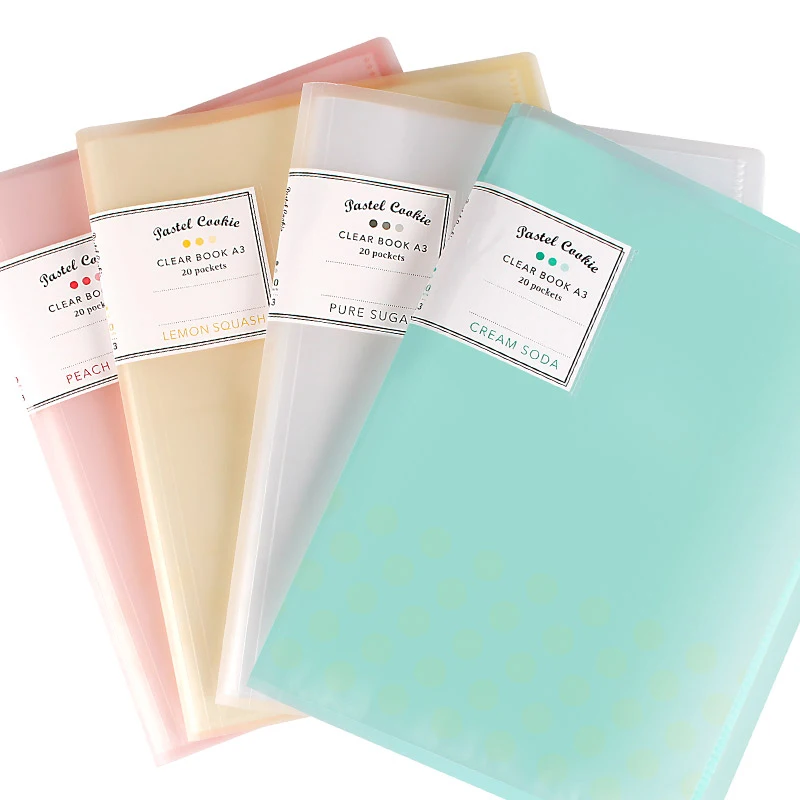 KOKUYO A3 Test Paper Pouch File Folder Multi-layer Student  Storage Bag  Folder Loading Paper Storage Artifact High-quality