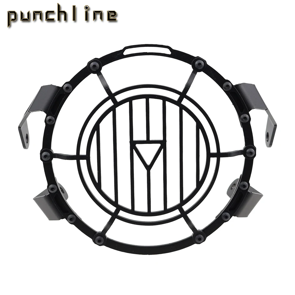 Fit For Street Twin 900 Street Scrambler 2016-2022 Motorcycle  Accessories grille headlight protector guard lense cover - view 3