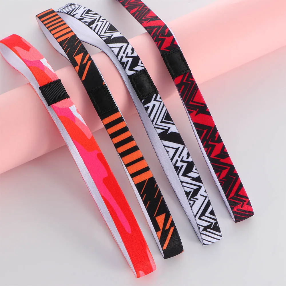 Running Head Band Sport  Sweat Anti-slip Hairband Elastic Biking Sweatband Bands Headbands For Women Men Badminton Hair Grip