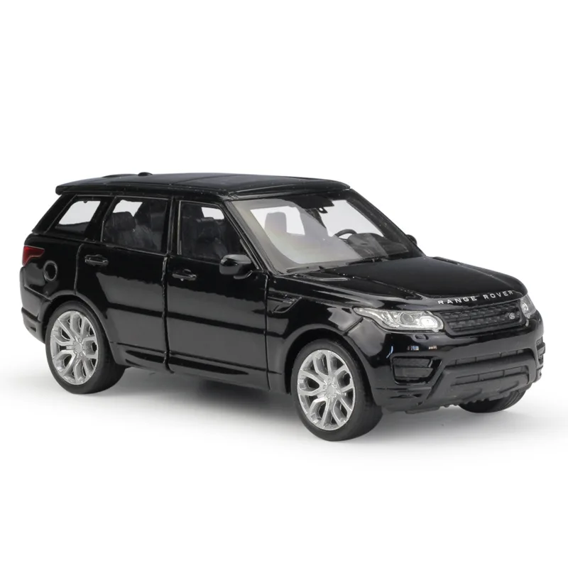 WELLY Diecast Car 1:36 Scale Land Rover Range Rover Sport SUV Pull Back Model Car Metal Alloy Toy Car For Boy Gift Collection