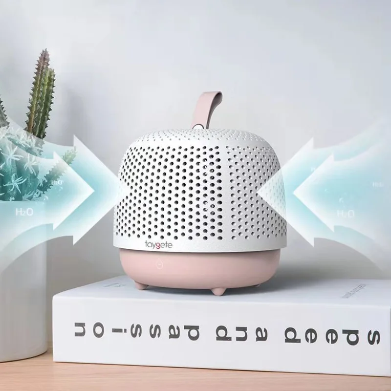 Mini Circulação Física Domésticos Desumidificador Roupeiro Umidade Absorvedor de Calor Desidratador Secadora de Roupas a Seco de Ar Filtro de Ar