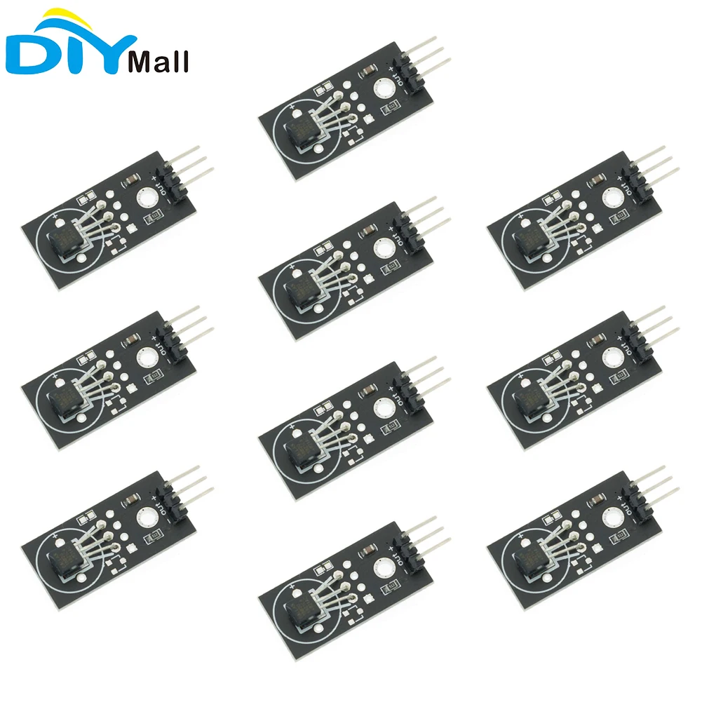 10pcs DS18B20 sensore di rilevamento della scheda del modulo di misurazione della temperatura dell'uscita del segnale digitale per Arduino