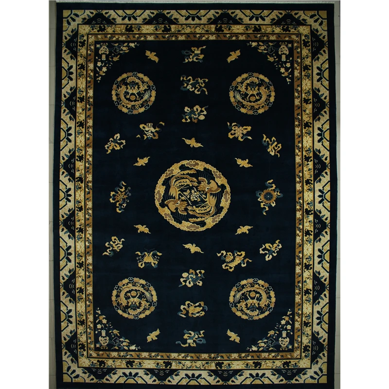 floor mat savonnerie carpet handwoven wool carpets carpet baby play China hand knitted carpets